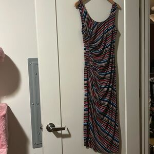 Anthropologie multi-colored striped dress | presumed size S | EUC